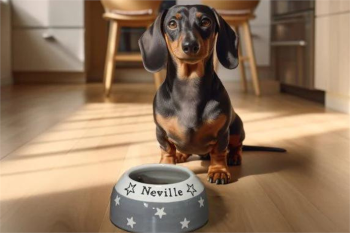 20% off personalised dog bowl